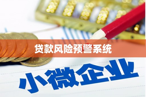 新平贷款风险预警系统