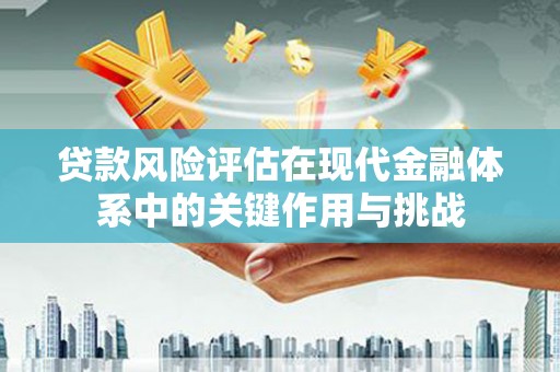 新平贷款风险评估在现代金融体系中的关键作用与挑战