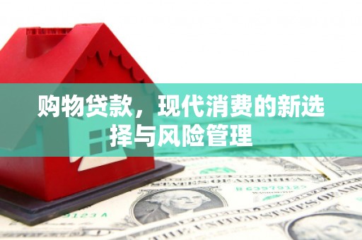 新平购物贷款，现代消费的新选择与风险管理