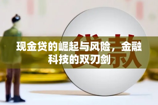 新平现金贷的崛起与风险，金融科技的双刃剑