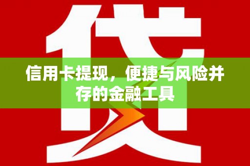 新平信用卡提现，便捷与风险并存的金融工具