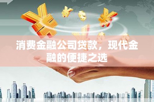 新平消费金融公司贷款，现代金融的便捷之选