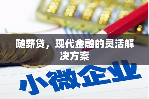 新平随薪贷，现代金融的灵活解决方案