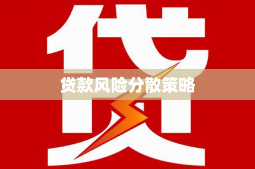 新平贷款风险分散策略