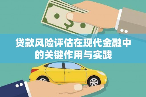 新平贷款风险评估在现代金融中的关键作用与实践