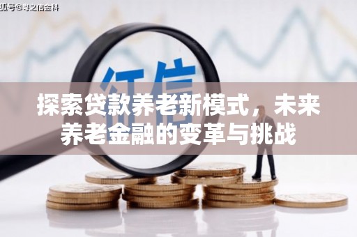 新平探索贷款养老新模式，未来养老金融的变革与挑战