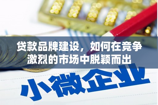 新平贷款品牌建设，如何在竞争激烈的市场中脱颖而出