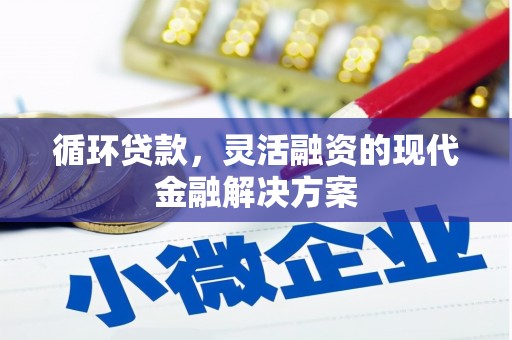 新平循环贷款，灵活融资的现代金融解决方案