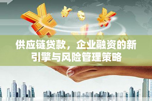 新平供应链贷款，企业融资的新引擎与风险管理策略