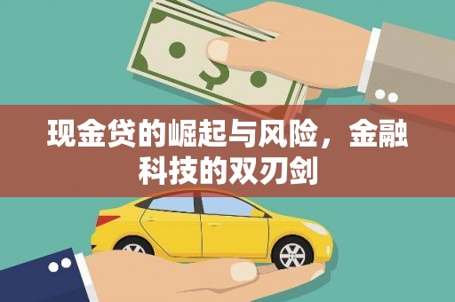 新平现金贷的崛起与风险，金融科技的双刃剑