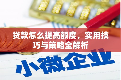新平贷款怎么提高额度，实用技巧与策略全解析