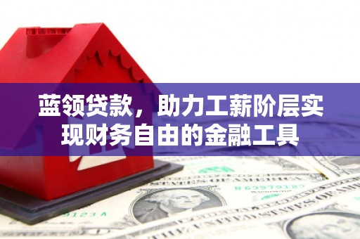 新平蓝领贷款，助力工薪阶层实现财务自由的金融工具