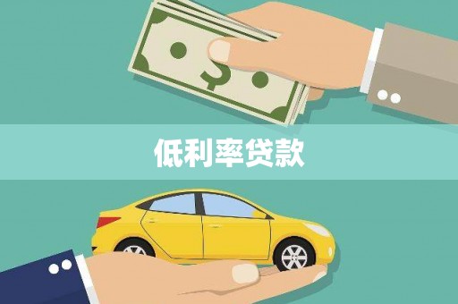 新平低利率贷款